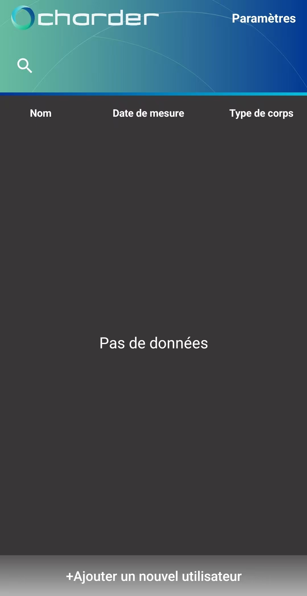 Charder ProScan Add new user