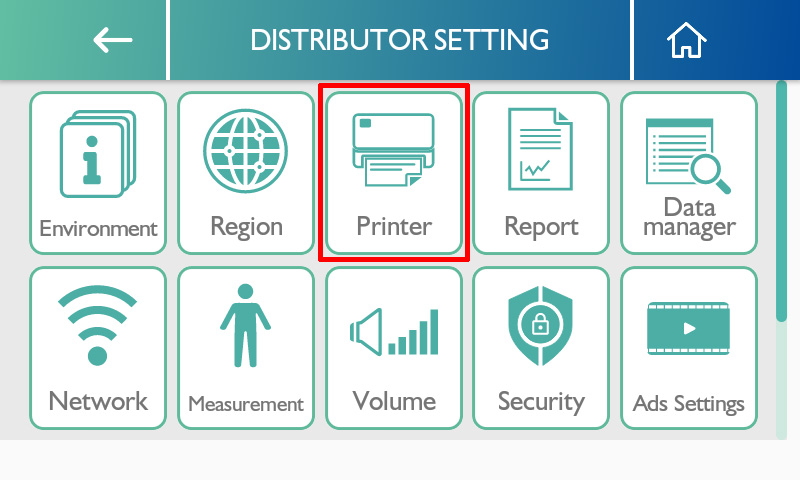 MA601 Settings